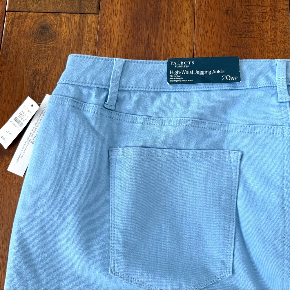 NEW! Talbot’s women’s petite 20WP high waist jeggings ankle pants NWT! - Picture 2 of 6